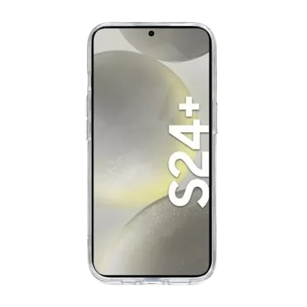 Samsung Galaxy S24 Plus Mobile Case with Card Holder Rvelon - Transparent