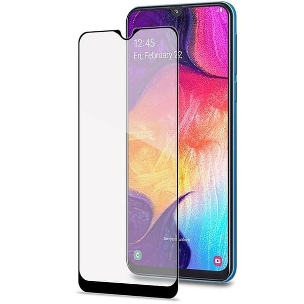 Celly Skärmskydd i Härdat Glas för Samsung Galaxy A20e Svart