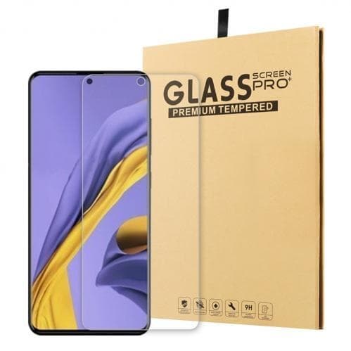Skärmskydd i 2.5D Härdat glas för Samsung Galaxy A51 Svart