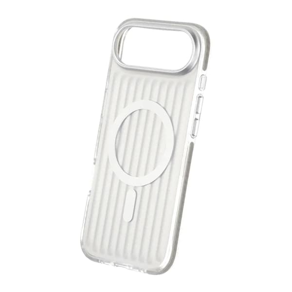 Mobile Case Corrugated Magsafe for iPhone 17 Air - Silver