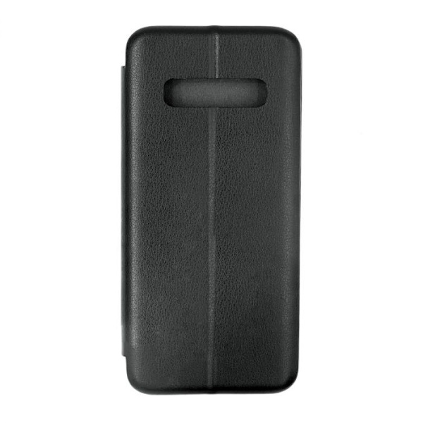 Galaxy S10 Plus SM-G975F Flip Stand Läder Plånboksfodral - Svart