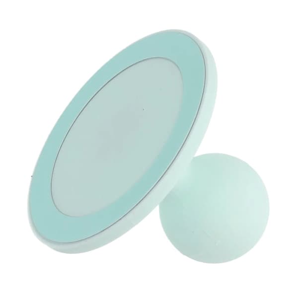 Mushroom Head Silicone MagSafe Magnetic Phone Grip Light Blue