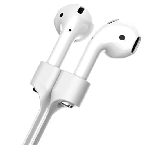 Baseus Earphone Strap för AirPods - Vit Svart