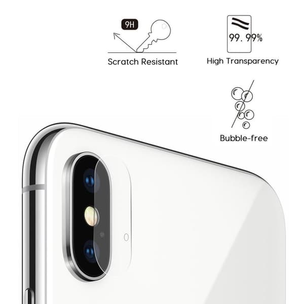 HAT PRINCE iPhone XS/X Camera Lens Protector Tempered Glass 2 pcs