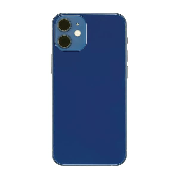 iPhone 12 Mini Back Cover Complete OEM Blue With Small Parts