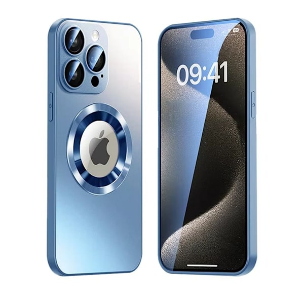 SiGN Magnetic Case iPhone 17 Pro Max with lens protector and logo view - Black