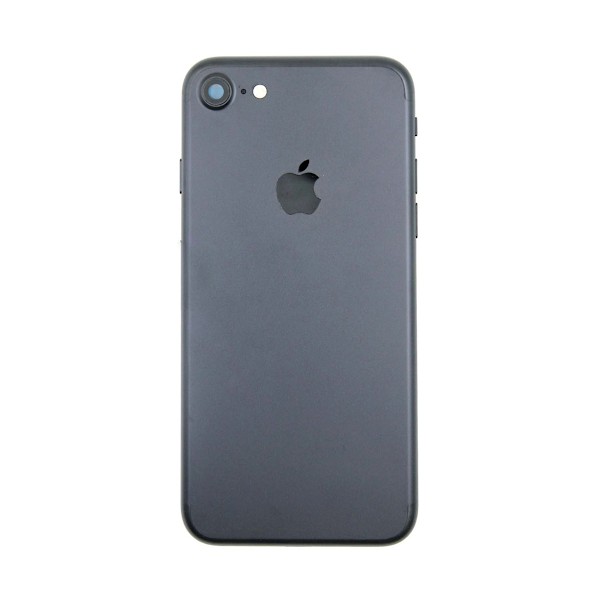 iPhone 7 Baksida med Komplett Ram - Svart