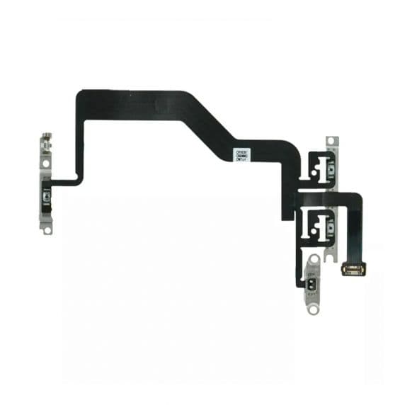 iPhone 12 Mini Ström/Volymknappar Flexkabel - Original Svart
