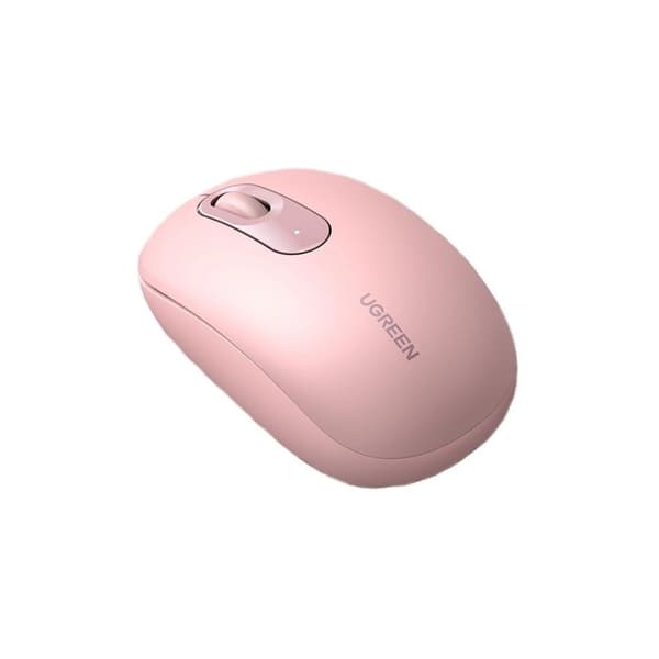 Ugreen wireless mouse 2.4GHz, USB-A  - Pink