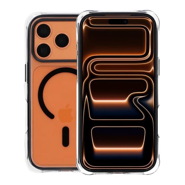 Stötsäkert Airbag Mobilskal för iPhone 17 Pro och 18 Pro - Svart