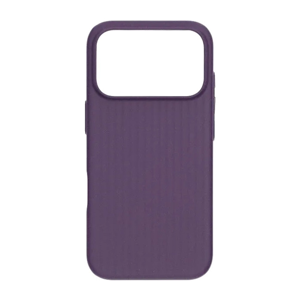 Corrugated Rock Sand Magnetic Case - iPhone 17 Pro Max Purple