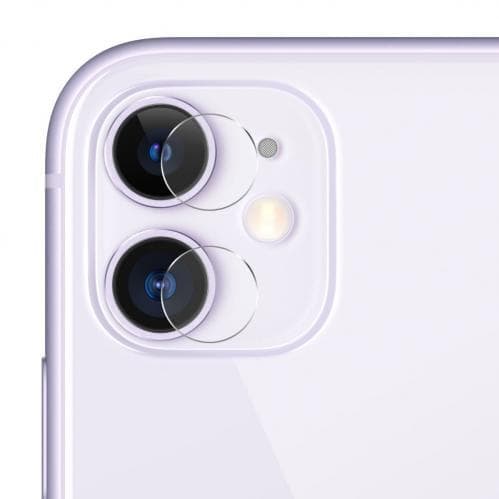 HAT PRINCE Linsskydd i Härdat Glas för iPhone 11 Svart