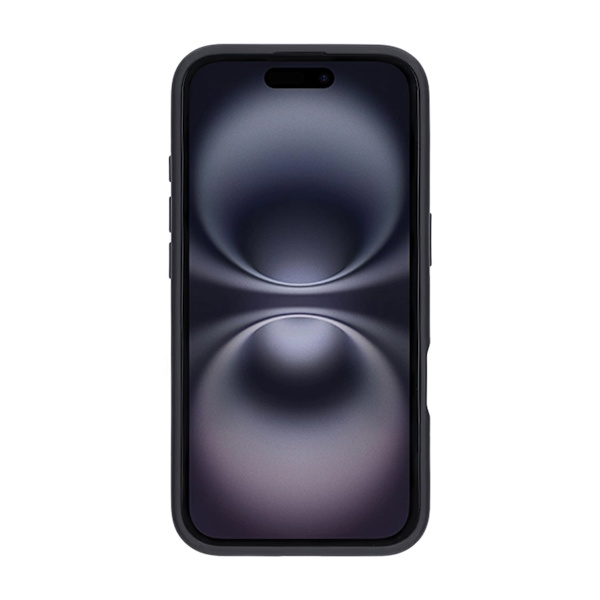 Matte case 360 ​​rotating bracket Mobile Phone Case For iPhone 16 Pro Black