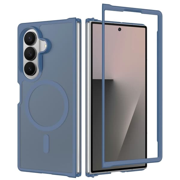 Samsung Galaxy Z Fold8 Ultra MagSafe Case with Acrylic Back - Blue