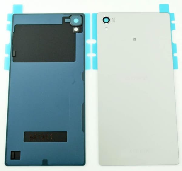 Sony Xperia Z5 Premium Baksida Med Tejp - Silver Svart