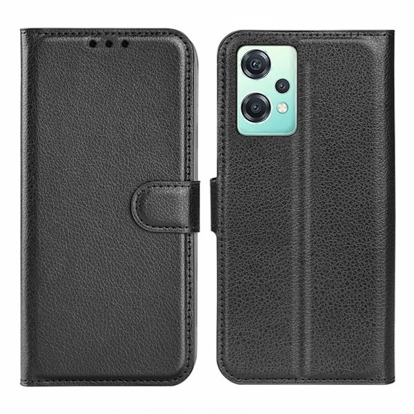OnePlus Nord CE 2 Lite Plånboksfodral med Stativ - Svart