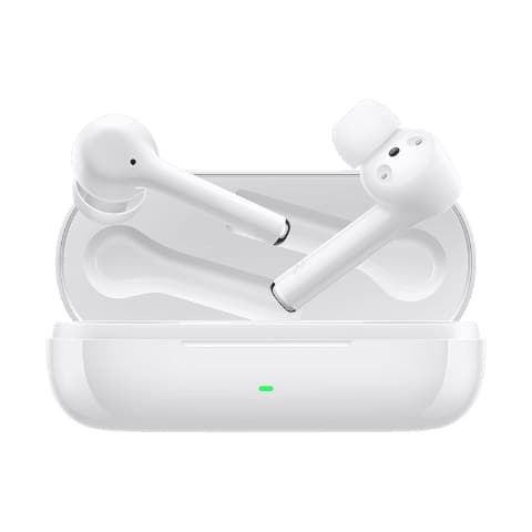 Original Huawei FreeBuds 3i True Trådlösa Hörlurar - Ceramic White Svart