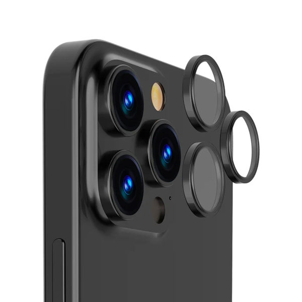 iPhone 16 Pro/16 Pro Max Back Camera Lens + Bracket Black