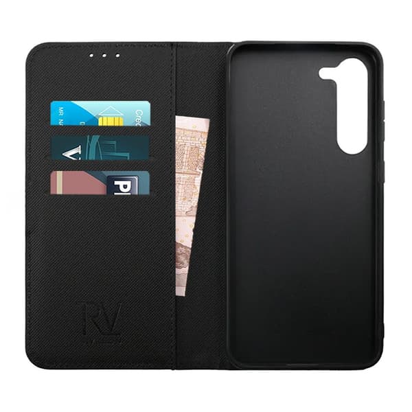 Samsung Galaxy S23 Plus Plånboksfodral Magnet Rvelon - Svart