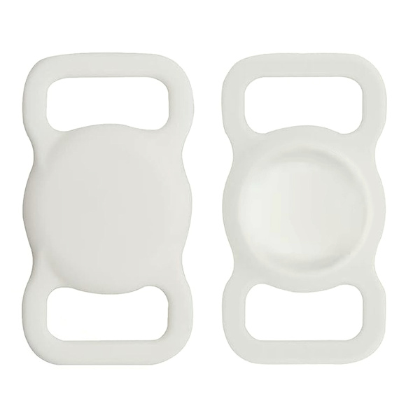 AirTag Fodral Silikon - Vit