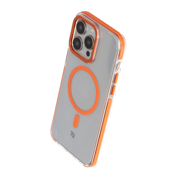 iPhone 15 Pro Rvelon Mobile Case Magnet Reinforced - Orange