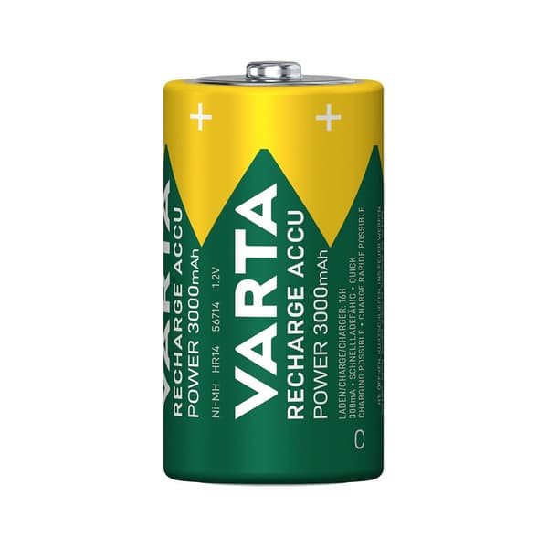 Varta C Battery 3000mAh BLI2 C battery (rechargeable) 1.2V - 2-pack