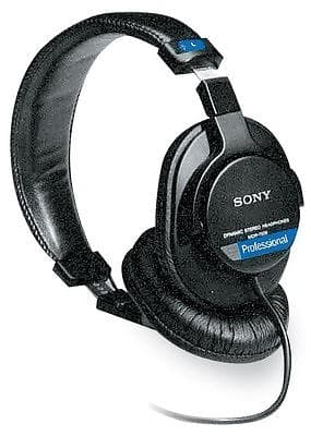 Original Sony MDR-7506 Over-ear - Svart Svart