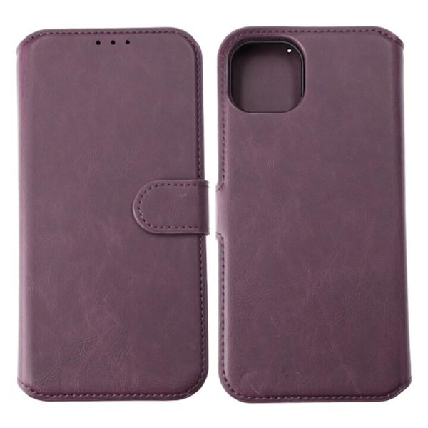 iPhone 15 Plus Plånboksfodral Magnet Rvelon - Lila