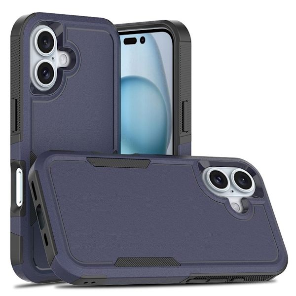 iPhone 16 360 protection case - Dark Blue