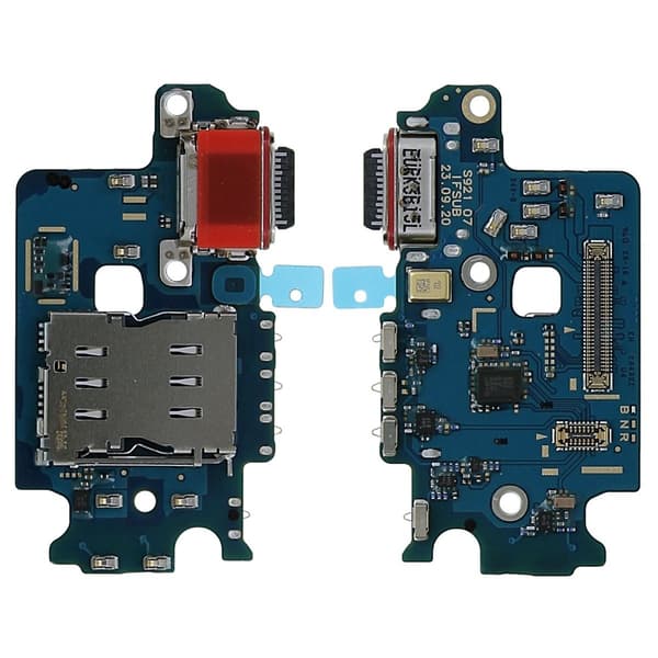 Samsung Galaxy S24 Laddkontakt Modul - Original Svart
