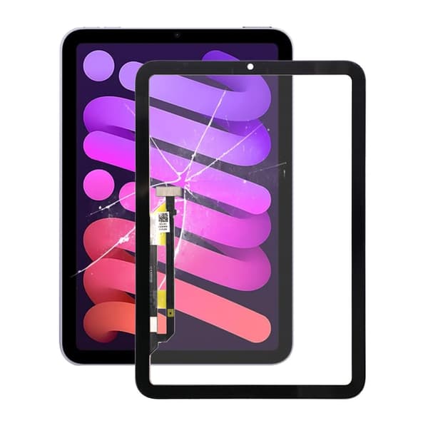 iPad mini 6 A2567 Glass Screen with Digitizer and OCA - Black