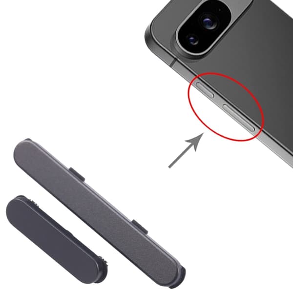 Google Pixel 9 Sidoknapp
