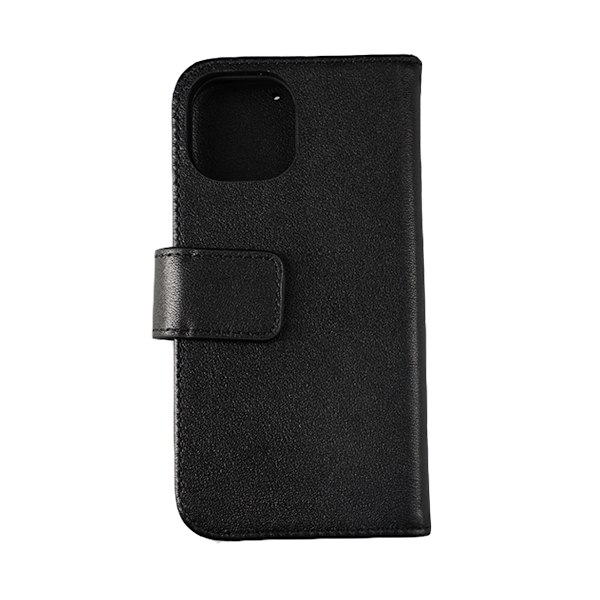 iPhone 13 Mini Plånboksfodral Läder Rvelon - Svart