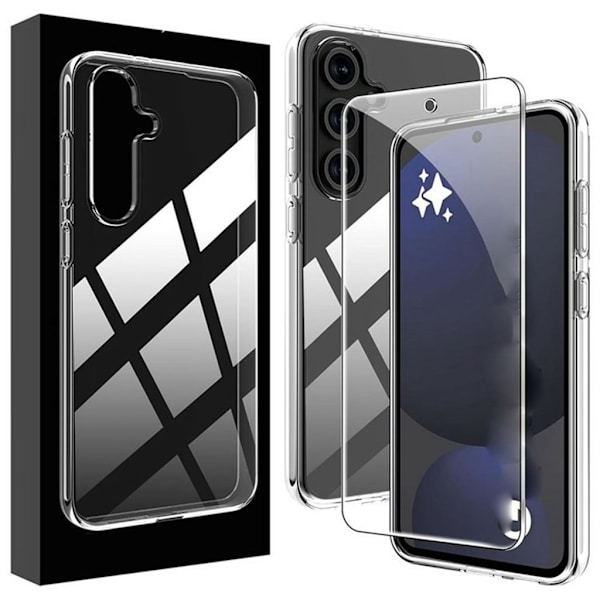 Samsung Galaxy A26 5G Case & Screen Protector - Transparent