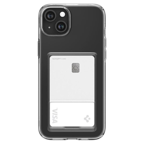 Spigen iPhone 15 Plus Crystal Slot Case - Crystal Clear