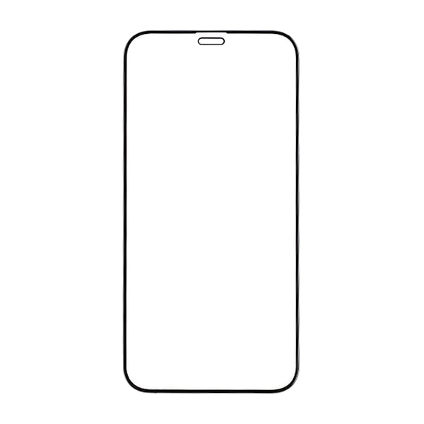 Skärmskydd iPhone 12 Mini - 3D Härdat Glas Svart