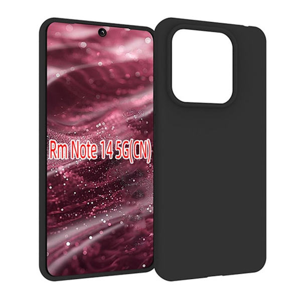 Xiaomi Redmi Note 14 5G Matte TPU Case - Black