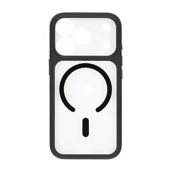 Skal för iPhone 17 Pro Max - MagSafe & Kameraskydd - Svart