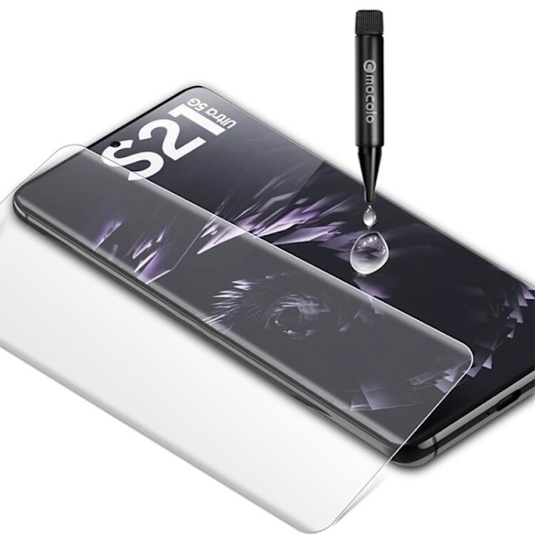 Samsung Galaxy S21 Ultra UV Skärmskydd i 3D Härdat Glas