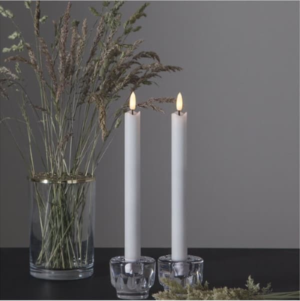 LED ANTILIGHT FLAME / 2-Pack / 23 cm / Battery / timer