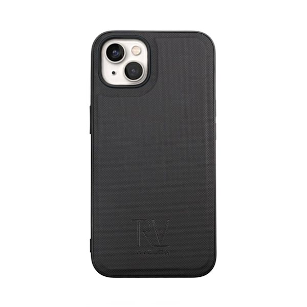 iPhone 14 Plus Plånboksfodral Magnet Rvelon - Svart
