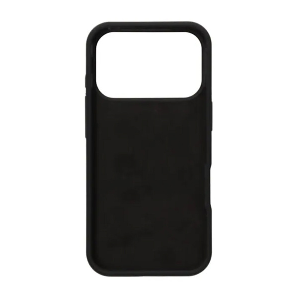 Soft Silicone Mobile Case for iPhone 17 Pro - Black