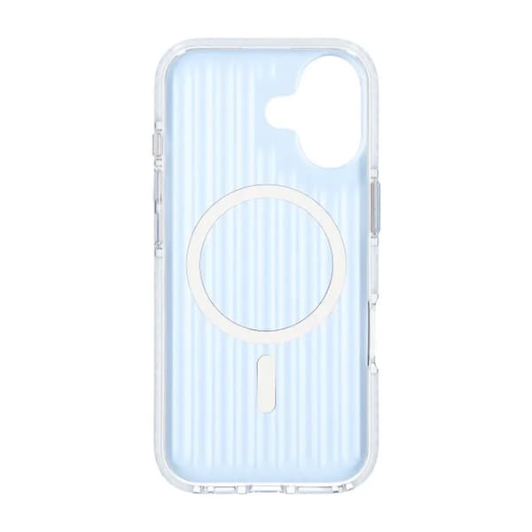 Corrugated Magsafe Mobile Case for iPhone 17 - Blue