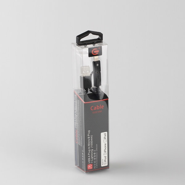 G-SP Micro-USB Cable Lightning Adapter 1 meter - Black