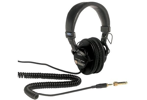 Original Sony MDR-7506 Over-ear - Svart Svart