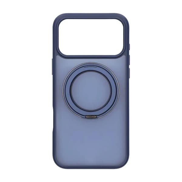 Mobile Case Rotating Magnet Stand for iPhone 17 Pro Max - Blue
