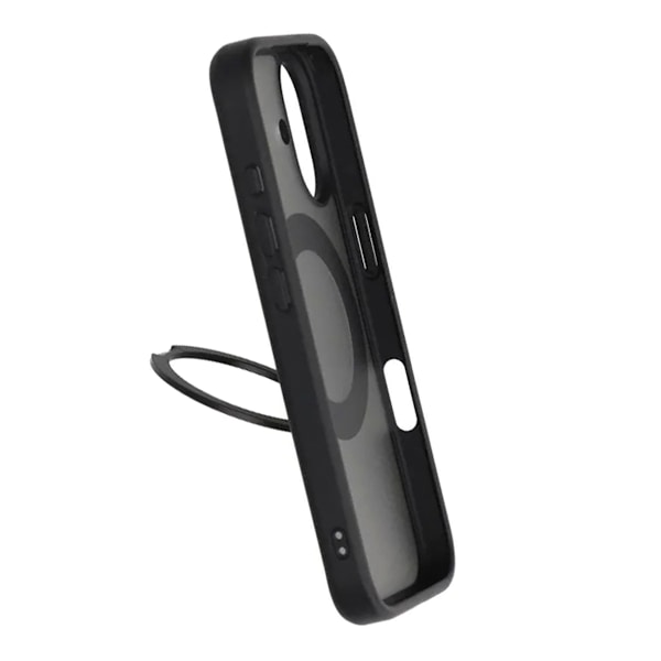 Mobile Case Rotating Magnet Stand for iPhone 17 - Black