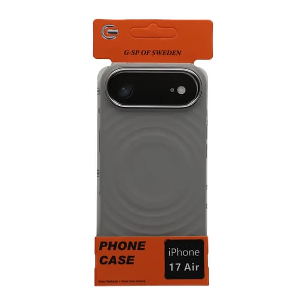 Mobile Case Silicone with Magsafe for iPhone 17 Air - Light Gray