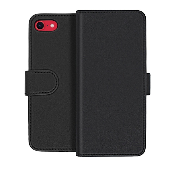 iPhone 7/8/SE 2020 Plånboksfodral Magnet Rvelon - Svart