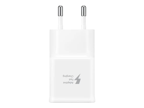 Original Samsung USB-A Snabbladdare EP-TA20, 15W - Vit Svart